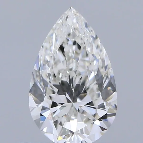 0.5ct PEAR H VVS2 Natural diamond