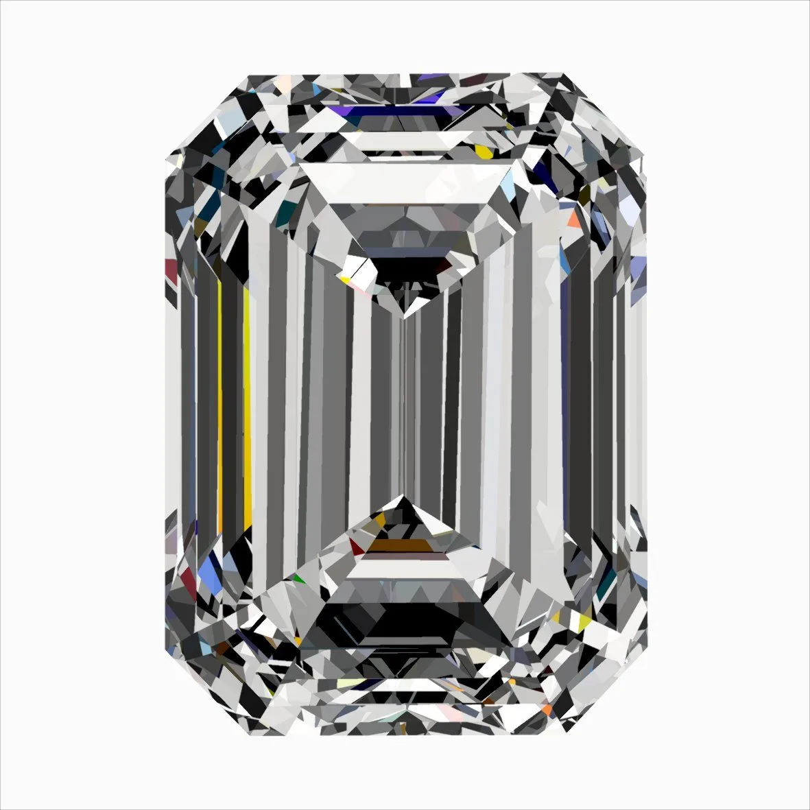 0.31ct EMERALD E VVS1 Natural diamond