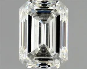 0.7ct EMERALD H SI1 Natural diamond