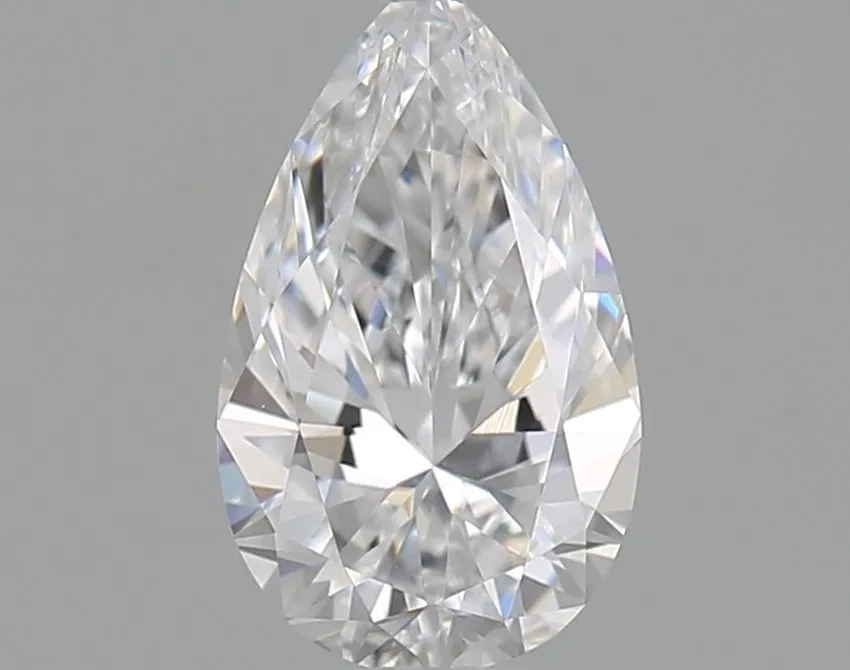 0.40ct PEAR D VVS2 Natural diamond