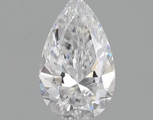 0.4ct PEAR D VVS2 Natural diamond