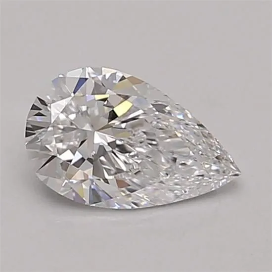 0.53ct PEAR D IF Lab Grown diamond