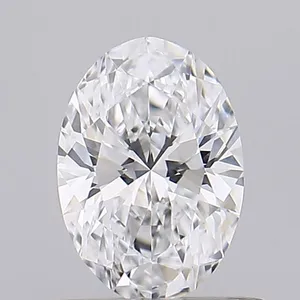 0.53ct OVAL D VVS1 Lab diamond