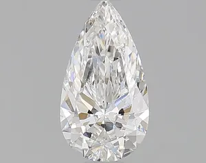 0.5ct PEAR F SI1 Natural diamond