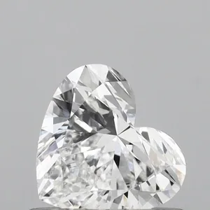 0.53ct HEART D VVS2 Lab diamond