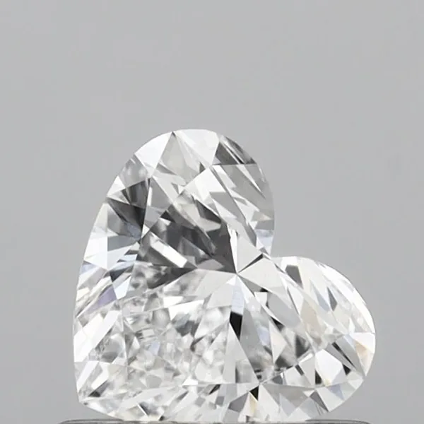 0.53ct HEART D VVS2 Lab diamond