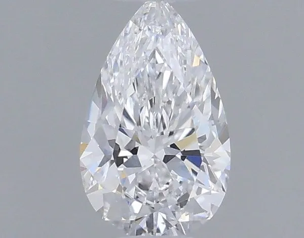 0.3ct PEAR D VS2 Natural diamond