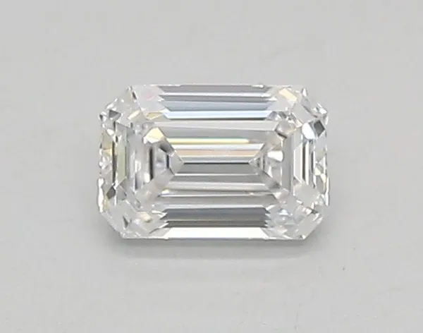 0.34ct EMERALD D IF Lab diamond