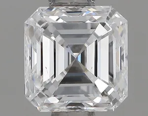 0.7ct EMERALD D SI2 Natural diamond