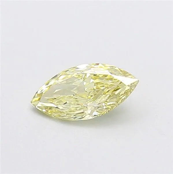 1.04ct MARQUISE Fancy Yellow VVS2 Coloured Lab diamond