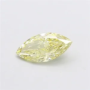 1.04ct MARQUISE Fancy Yellow VVS2 Coloured Lab diamond