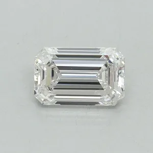 0.5ct EMERALD E SI1 Lab diamond