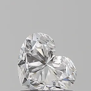 0.8ct HEART D VVS2 Natural diamond