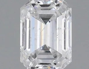 0.42ct EMERALD D SI2 Natural diamond