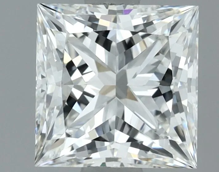 1.30ct PRINCESS F IF Natural diamond