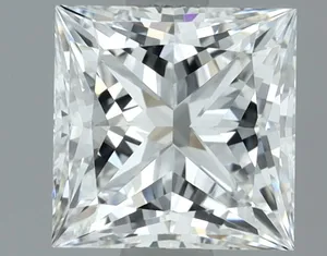 1.3ct PRINCESS F IF Natural diamond