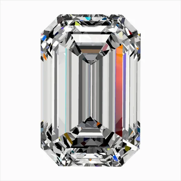 0.3ct EMERALD E VS2 Natural diamond