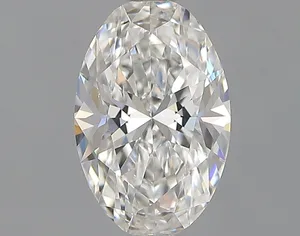 0.42ct OVAL F SI1 Natural diamond