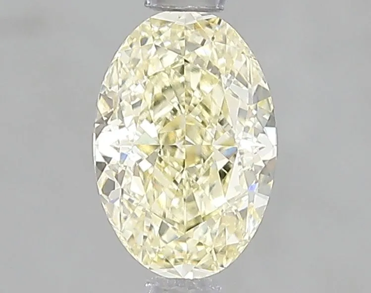 1.04ct OVAL Fancy Yellow VVS2 Coloured Lab diamond