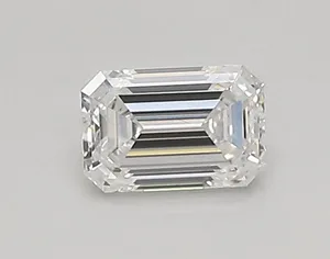 0.36ct EMERALD D VVS1 Lab diamond