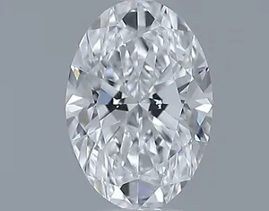 0.4ct OVAL D VVS1 Natural diamond
