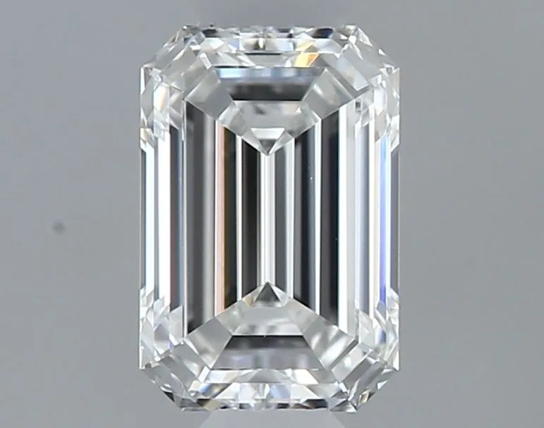 0.31ct EMERALD F VS1 Natural diamond