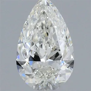 0.5ct PEAR H IF Natural diamond