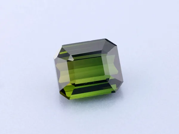 2.48ct Green Tourmaline, Emerald Cut gemstone
