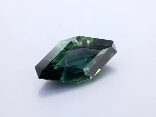 3.79ct Parti Sapphire, Fancy cut gemstone