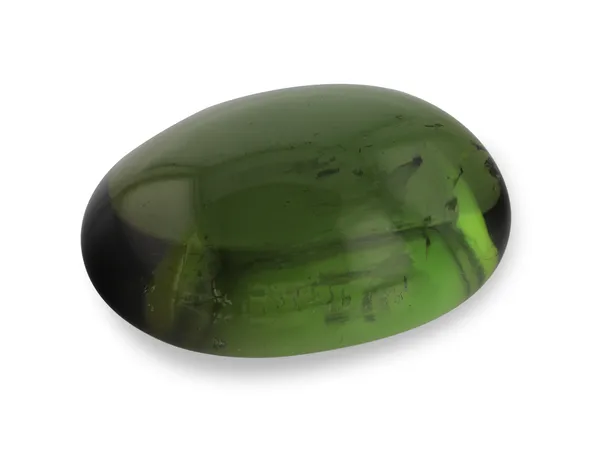 7.05ct Green Tourmaline, Cabochon cut gemstone