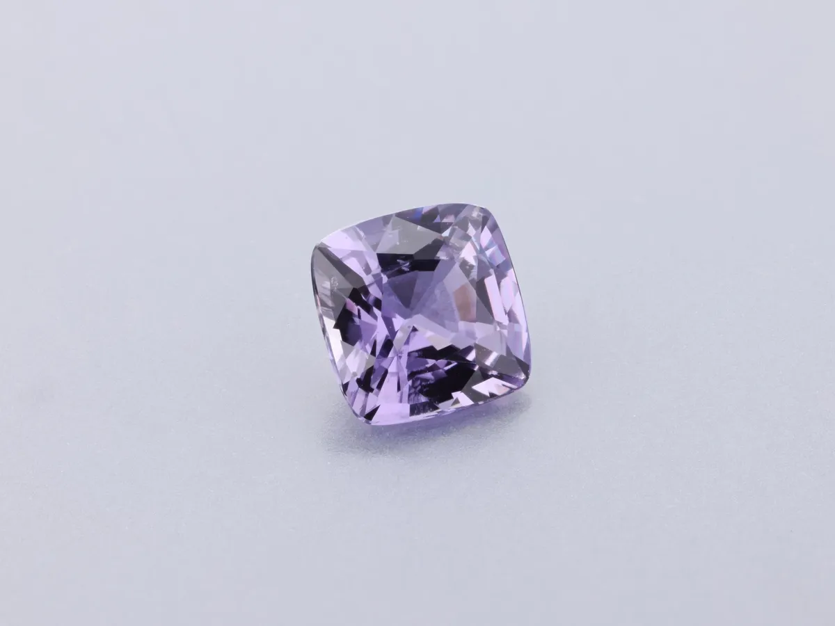 0.49ct Purple Sapphire, Cushion gemstone