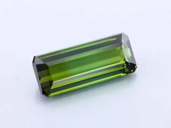 2.27ct Green Tourmaline, Emerald Cut gemstone