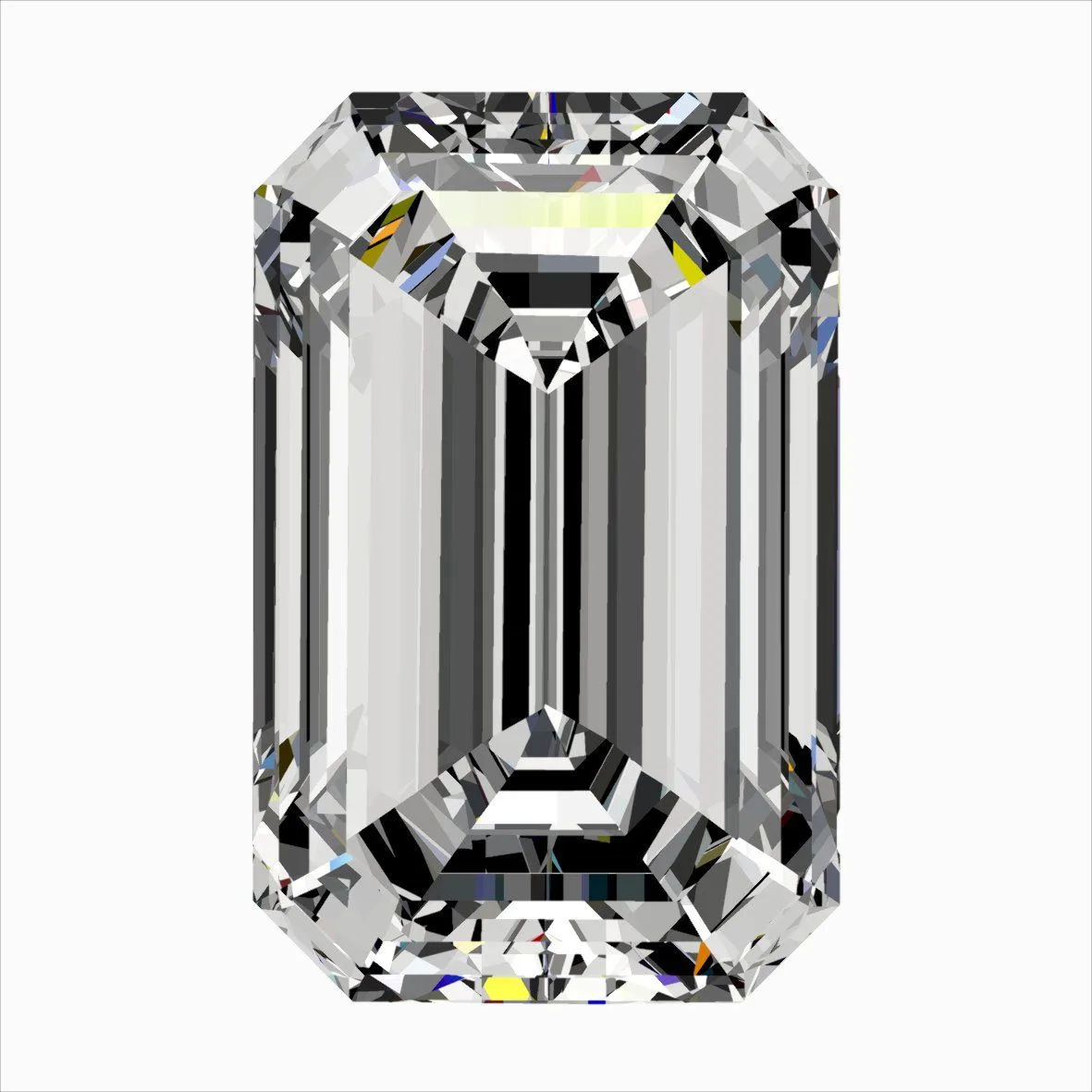 0.32ct EMERALD H VVS2 Natural diamond