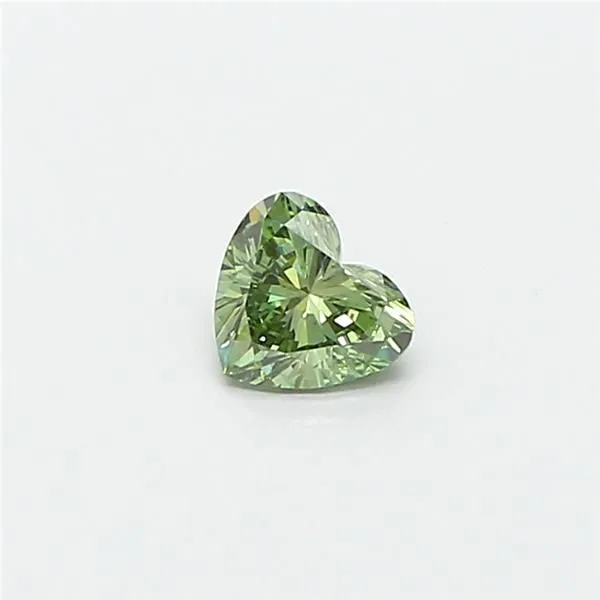 1.01ct HEART Fancy Vivid Blue VS2 Coloured Lab diamond