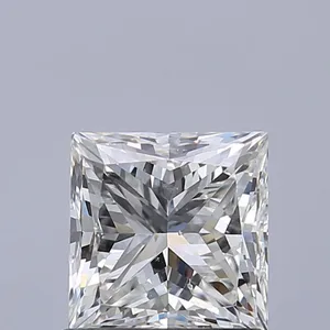 1.01ct PRINCESS G SI1 Natural diamond