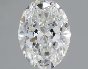 0.6ct OVAL F SI1 Natural diamond