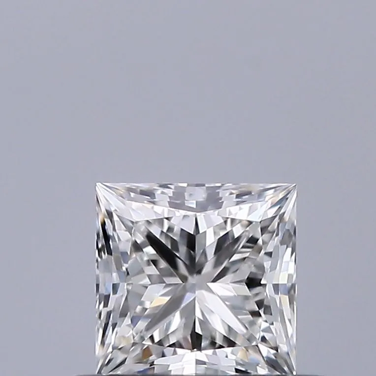 0.41ct PRINCESS F VVS1 Natural diamond