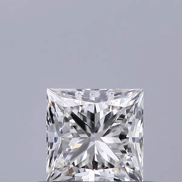 0.41ct PRINCESS F VVS1 Natural diamond