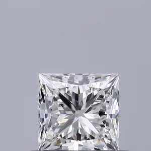 0.41ct PRINCESS F VVS1 Natural diamond