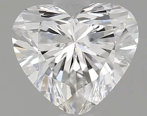 1.08ct HEART D VS1 Lab diamond