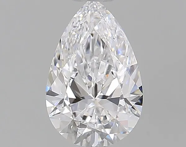 0.5ct PEAR D VS2 Natural diamond