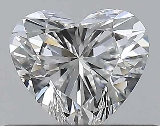 0.41ct HEART F VVS2 Natural diamond