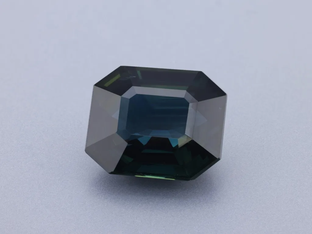 5.18ct Blue Sapphire, Emerald Cut gemstone