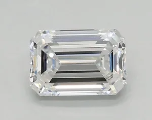 0.45ct EMERALD D VVS2 Lab diamond