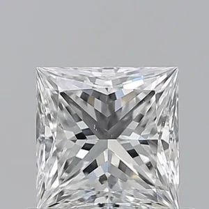 0.7ct PRINCESS F VS1 Natural diamond