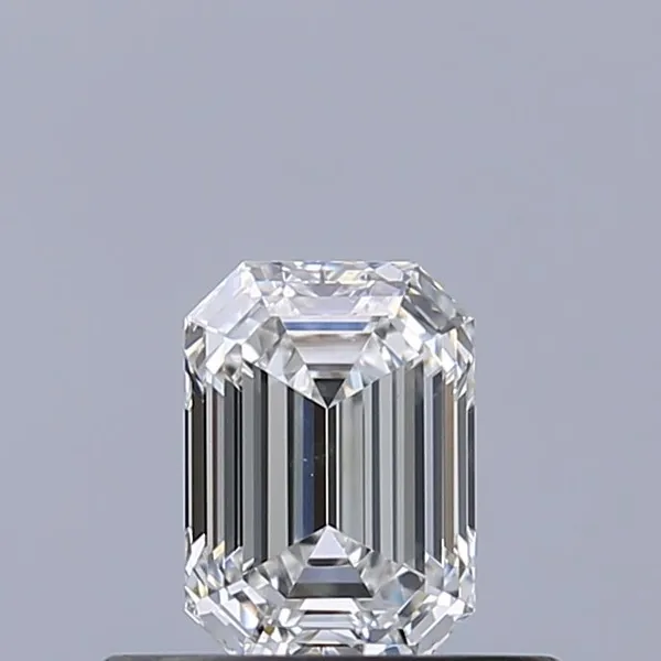 0.42ct EMERALD F VS2 Natural diamond