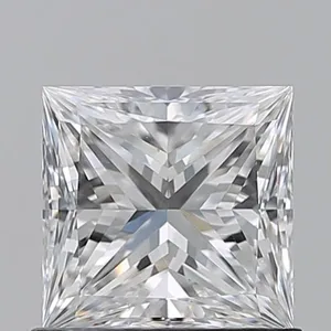 0.92ct PRINCESS E VS2 Natural diamond