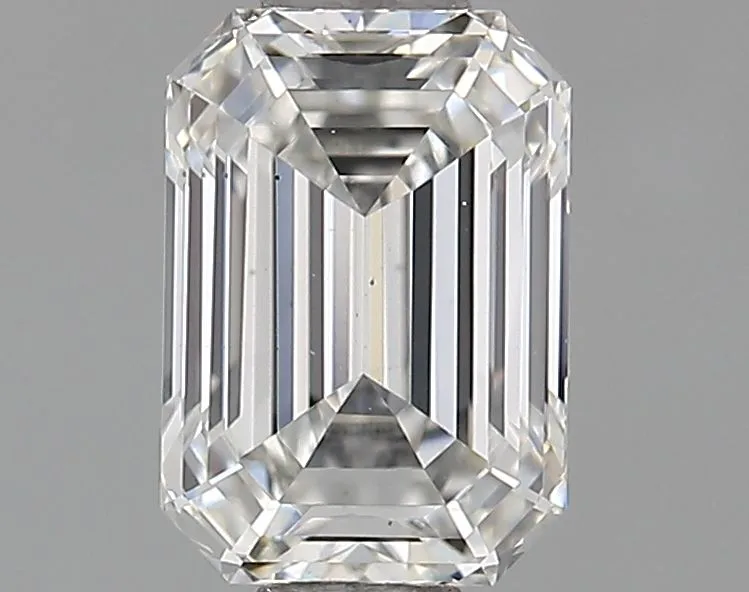 0.71ct EMERALD F VS2 Lab Grown diamond