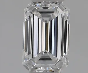 0.5ct EMERALD D VVS1 Natural diamond