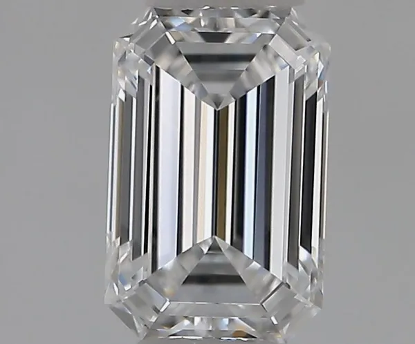 0.5ct EMERALD D VVS1 Natural diamond